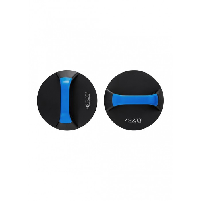Упори для віджимань поворотні 4FIZJO Push-up Bars Black/Blue (P-5907739312488)