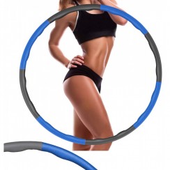 Обруч массажный 4FIZJO (хулахуп) складной 95 см 1 кг Grey/Green (P-5907739313706)