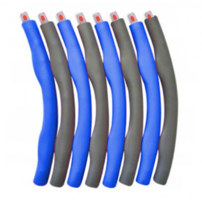 Обруч массажный 4FIZJO (хулахуп) складной 95 см 1 кг Grey/Green (P-5907739313706)