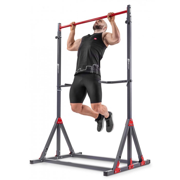 Стаціонарний підлоговий турнік з регулюванням Hop-Sport HS-1015K