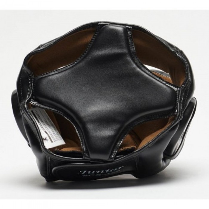 Боксерский шлем Leone Junior Black XS