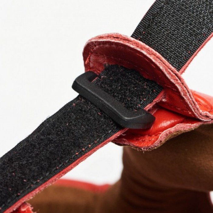 Боксерський шолом для змагань Leone Contest Red M