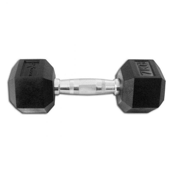 Гантель гексагональная обрезиненная Explode 7 кг PD-108-07