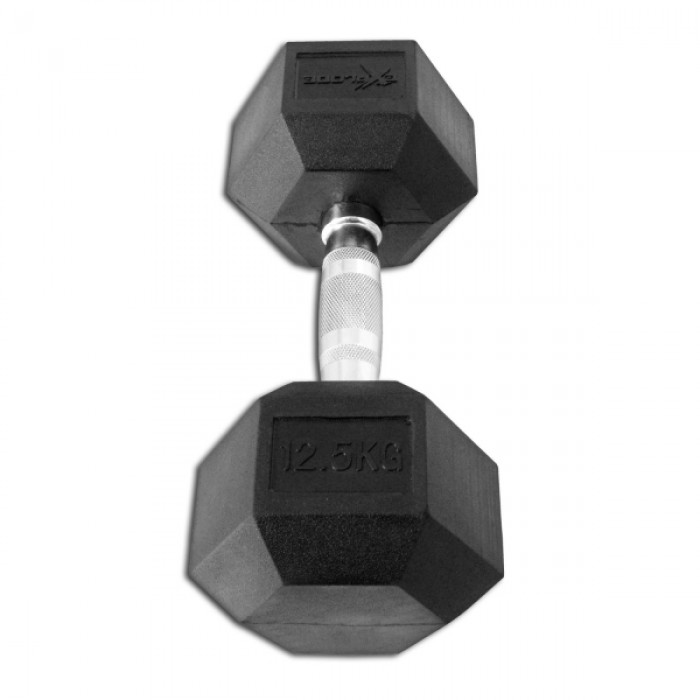 Гантель гексагональная обрезиненная Explode 12,5 кг PD-108-12,5