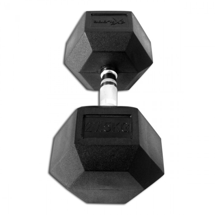 Гантель гексагональная обрезиненная Explode 27,5 кг PD-108-27,5
