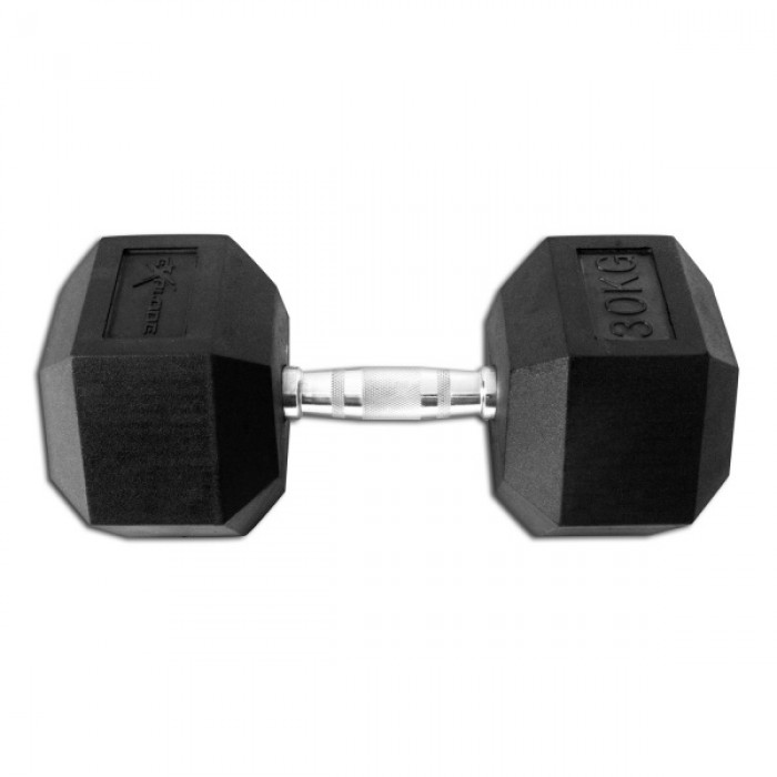 Гантель гексагональная обрезиненная Explode 30 кг PD-108-30