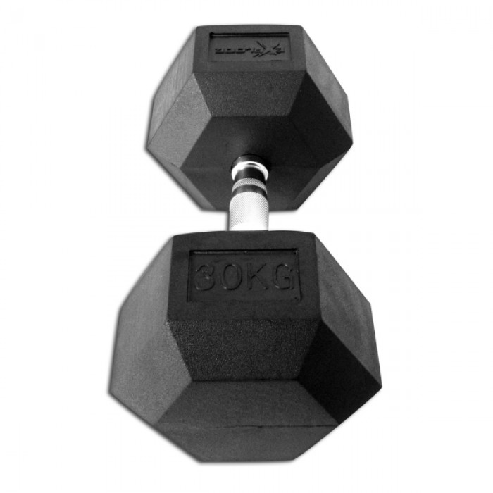 Гантель гексагональная обрезиненная Explode 30 кг PD-108-30