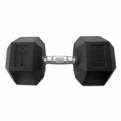 Гантель гексагональная обрезиненная Explode 40 кг PD-108-40