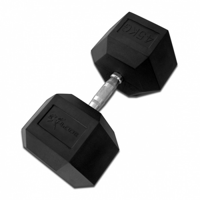 Гантель гексагональная обрезиненная Explode 45 кг PD-108-45