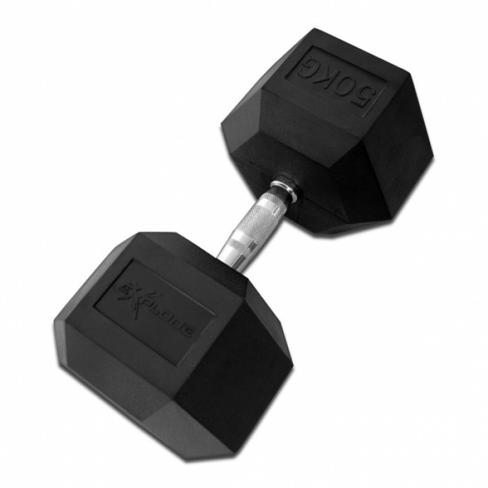 Гантель гексагональная обрезиненная Explode 50 кг PD-108-50