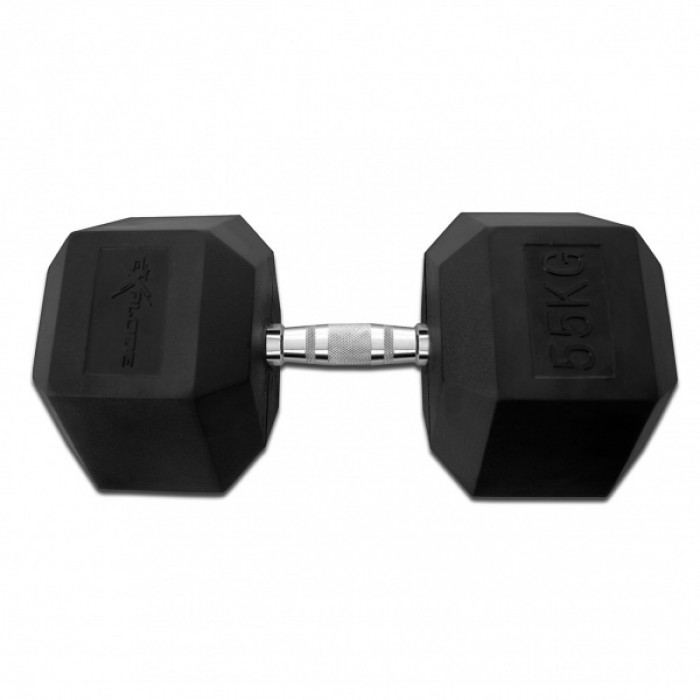 Гантель гексагональная обрезиненная Explode 55 кг PD-108-55