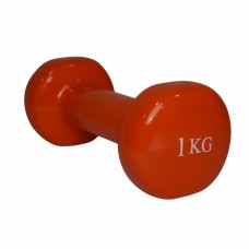 Гантель для фитнеса виниловая Fitex MD2015-1V, 1 кг