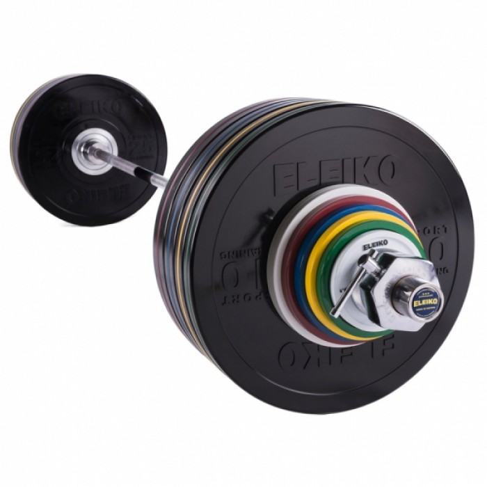 Комплект штанги Eleiko Performance NxG 185 кг жен, цветной 3061135