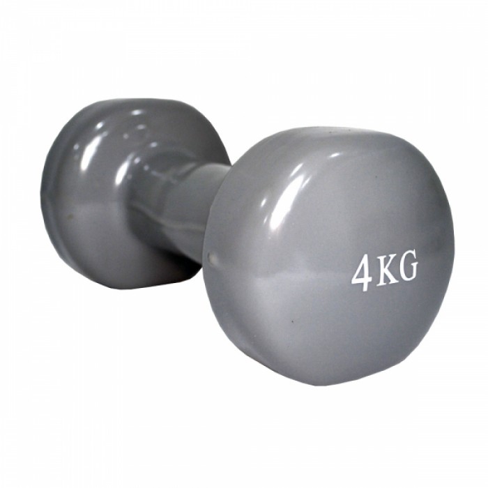 Гантель для фитнеса виниловая 4 кг Fitex MD2015-4V