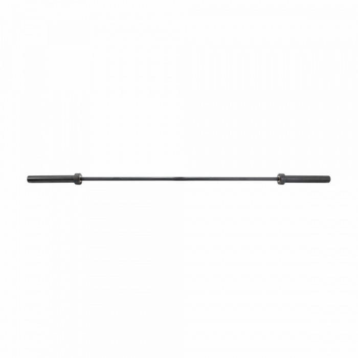 Гриф для штанги для кроссфита 201 см черный женский InterAtletika С3-28b