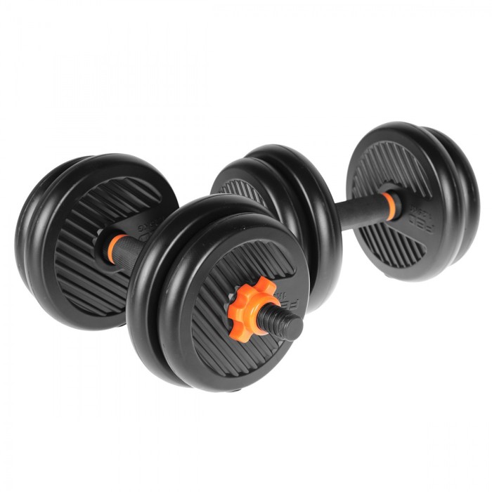 Набор гантели, штанга, гири SportVida 4 в 1 10 кг SV-HK0412