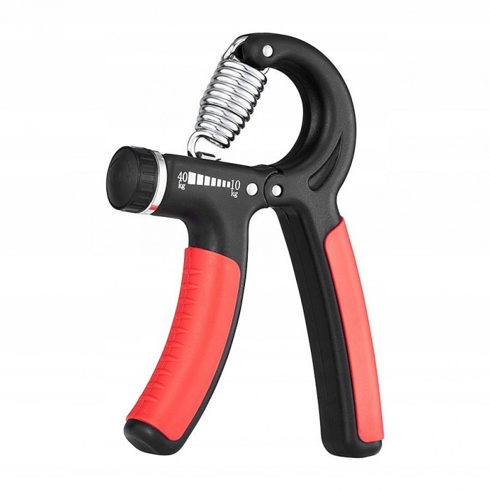 Еспандер кистьовий пружинний 4FIZJO 10-40 кг з регульованим навантаженням Black/Red (P-5907739313324)
