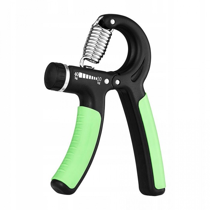 Еспандер кистьовий пружинний з регульованим навантаженням 4FIZJO 10-40 кг 4FJ0253 Black/Green