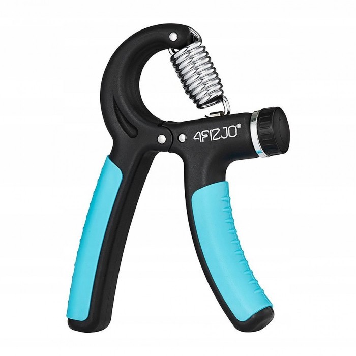 Еспандер кистьовий пружинний 4FIZJO 10-40 кг з регульованим навантаженням Black/Blue (P-5907739313331)