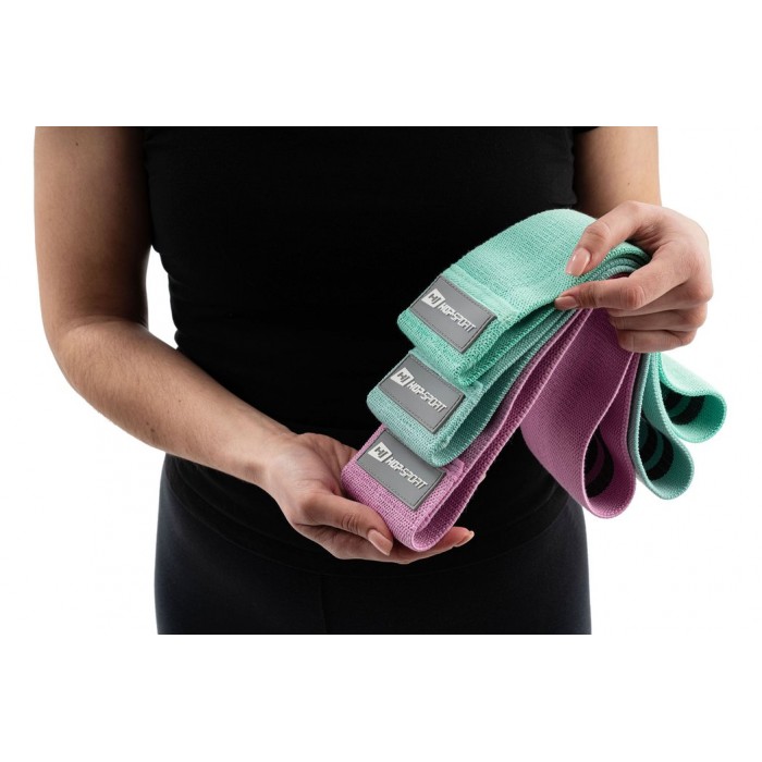 Набір тканинних резинок для фітнесу Hop-Sport HS-P678RL