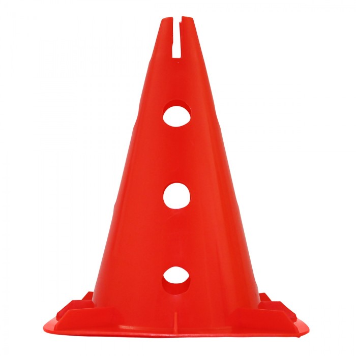 Конус-фишка спортивная для тренировок с отверстиями SportVida 30 см SV-HK0303