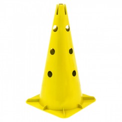 Конус-фишка спортивная для тренировок с отверстиями SportVida 40 см SV-HK0304
