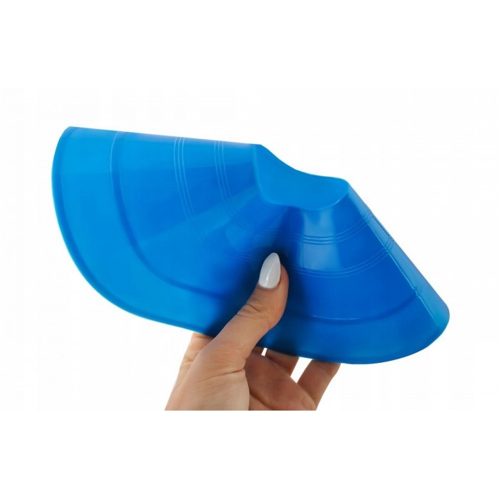 Конуси для розмітки 4FIZJO фішки спортивні для тренувань 50 шт в чохлі (P-5907739313577)