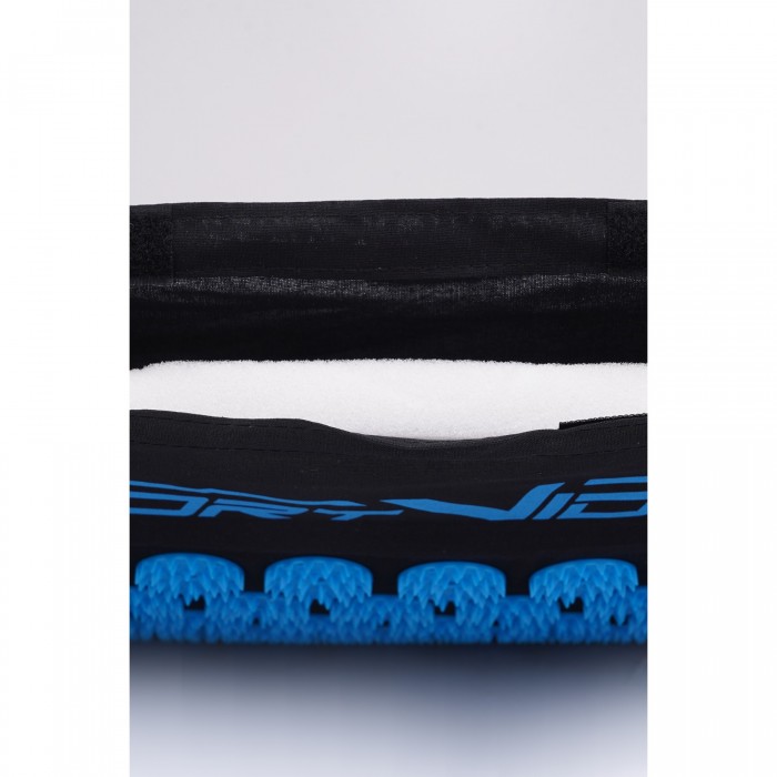 Коврик акупунктурный с валиком SportVida Аппликатор Кузнецова 66 x 40 см SV-HK0407 Black/Blue