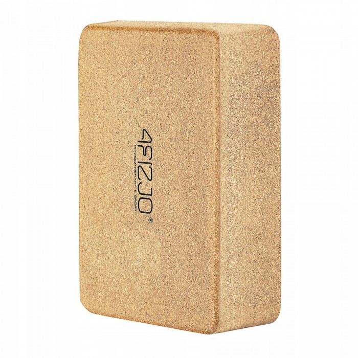 Блок для йоги 4FIZJO 22 x 15 x 7.2 см з пробкового дерева (P-5907739312990)
