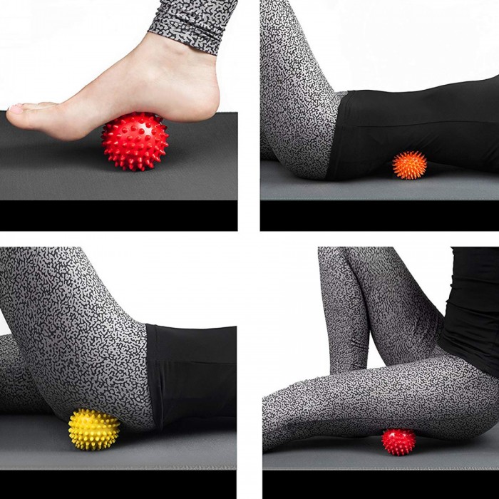 Масажний м'яч із шипами Springos Spike Ball 7 см FA0021