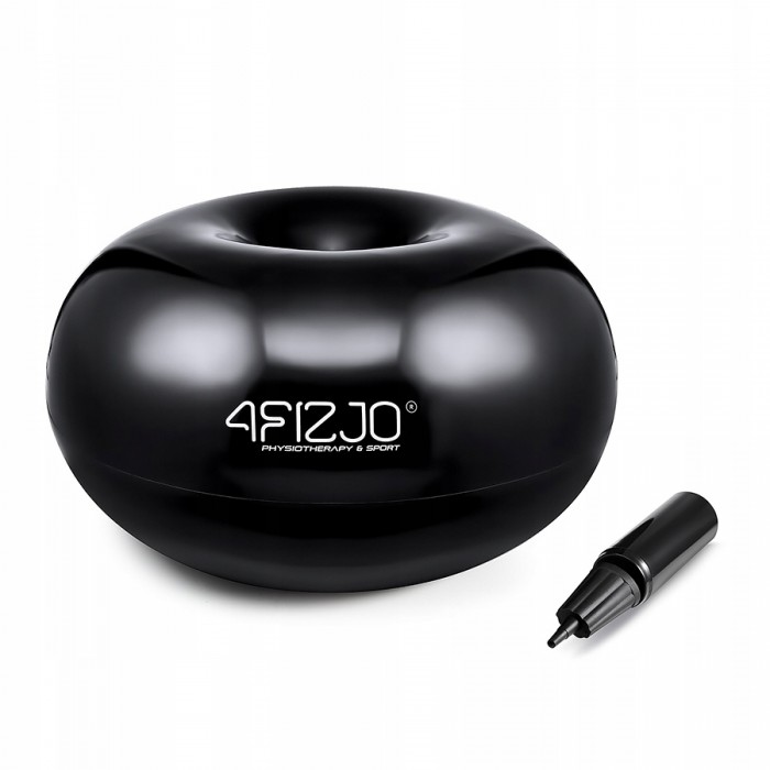 М'яч для фітнесу (пончик) 4FIZJO Air Ball Donut 50 x 27 см Anti-Burst (P-5907739312952)