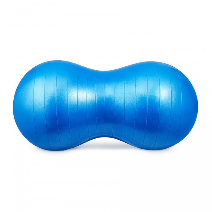 Мяч для фитнеса (арахис) 4FIZJO Air Ball Peanut 45 x 90 см Anti-Burst Blue (P-5907739312945)