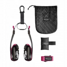 Петлі для функціонального тренінгу 4FIZJO TRX Black/Pink (P-5907739314109)