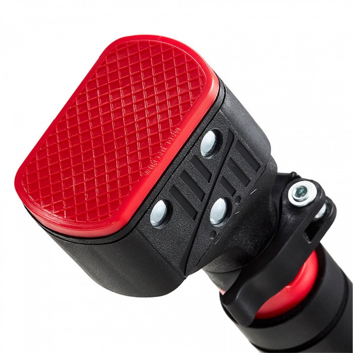 Турник в дверной проем раздвижной 4FIZJO PRO 72-110 см Black/Red (P-5907739313263)