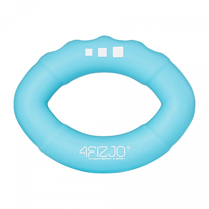 Эспандер кистевой силиконовый 4FIZJO Medium 18 кг Sky Blue (P-5907739313744)