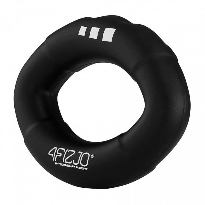 Еспандер кистьовий силіконовий 4FIZJO X-Hard 27 кг Black (P-5907739313768)