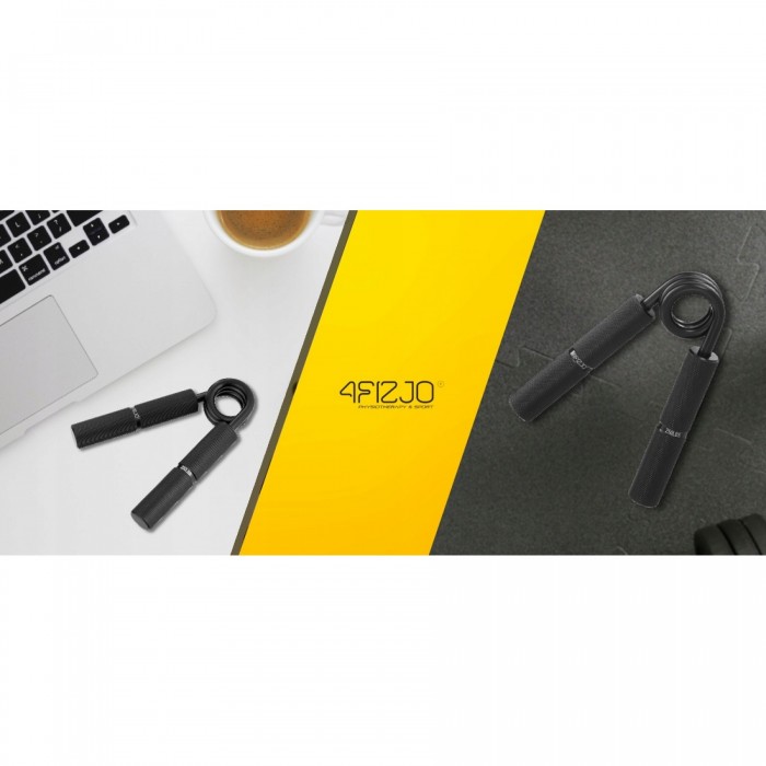 Эспандер кистевой 4FIZJO 113 кг металлический Black (P-5907739313393)