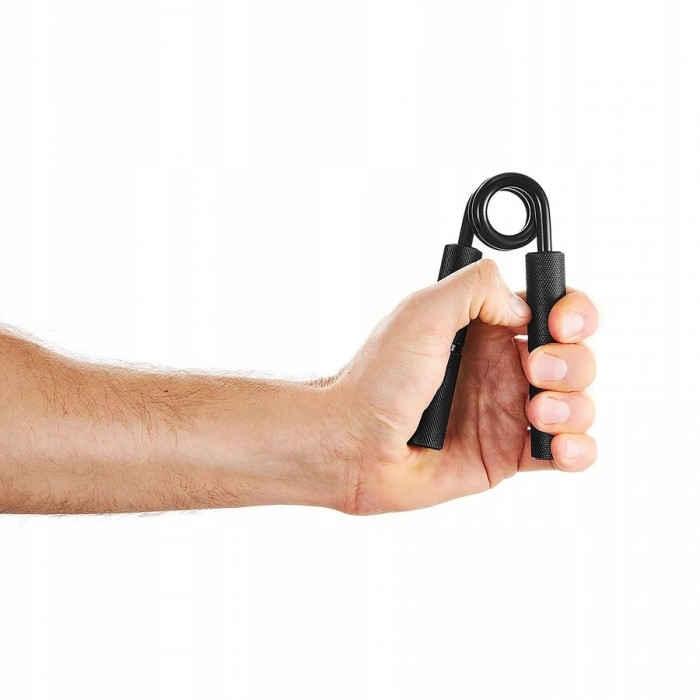 Эспандер кистевой 4FIZJO 113 кг металлический Black (P-5907739313393)