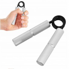 Еспандер кистьовий пружинний 4FIZJO 45 кг металевий Silver (P-5907739313386)