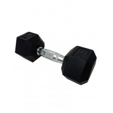 Гантель шестигранний гумовий 7 кг DD 6442-7