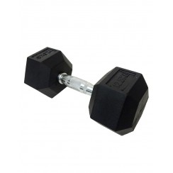 Гантель шестигранная обрезиненная 12,5 кг DD 6442-12.5
