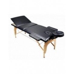 Массажный стол складной 3-х секционный (дерев. рама) HY-30110