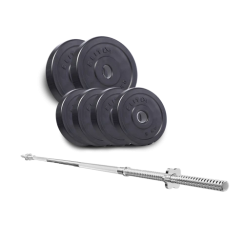 Штанга з млинцями 49 кг Elitum Titan