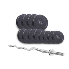 Штанга з млинцями 76 кг Elitum Titan