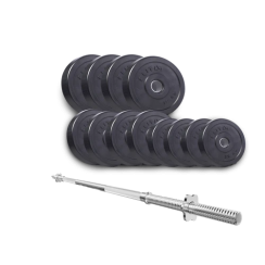 Штанга з млинцями 79 кг Elitum Titan