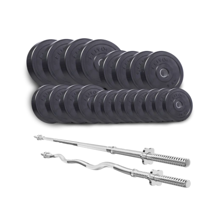 Набір Elitum Titan 95 кг зі штангами