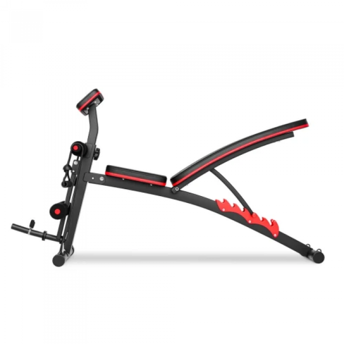 Набор Hop-Sport Premium 105 кг со скамьей HS-1035, штангами и гантелями