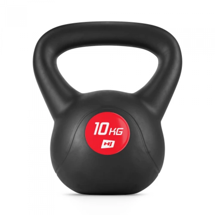 Гиря спортивная виниловая 10 кг Hop-Sport HS-PB010KB