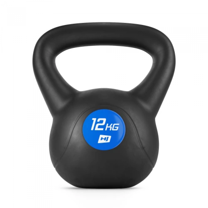 Гиря спортивная виниловая 12 кг Hop-Sport HS-PB012KB