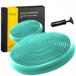 Балансувальна подушка-диск 4FIZJO PRO+ 33 см сенсомоторна, масажна Mint (P-5907739314468)